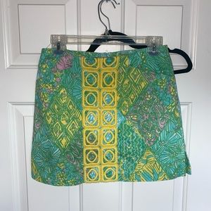 Lily Pulitzer skirt with pockets size 0